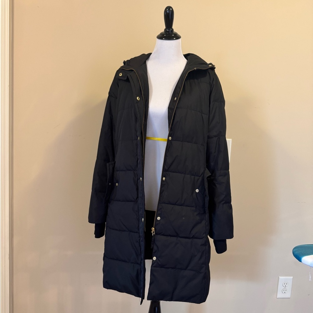 J. Crew Women's Black Puffer Jacket